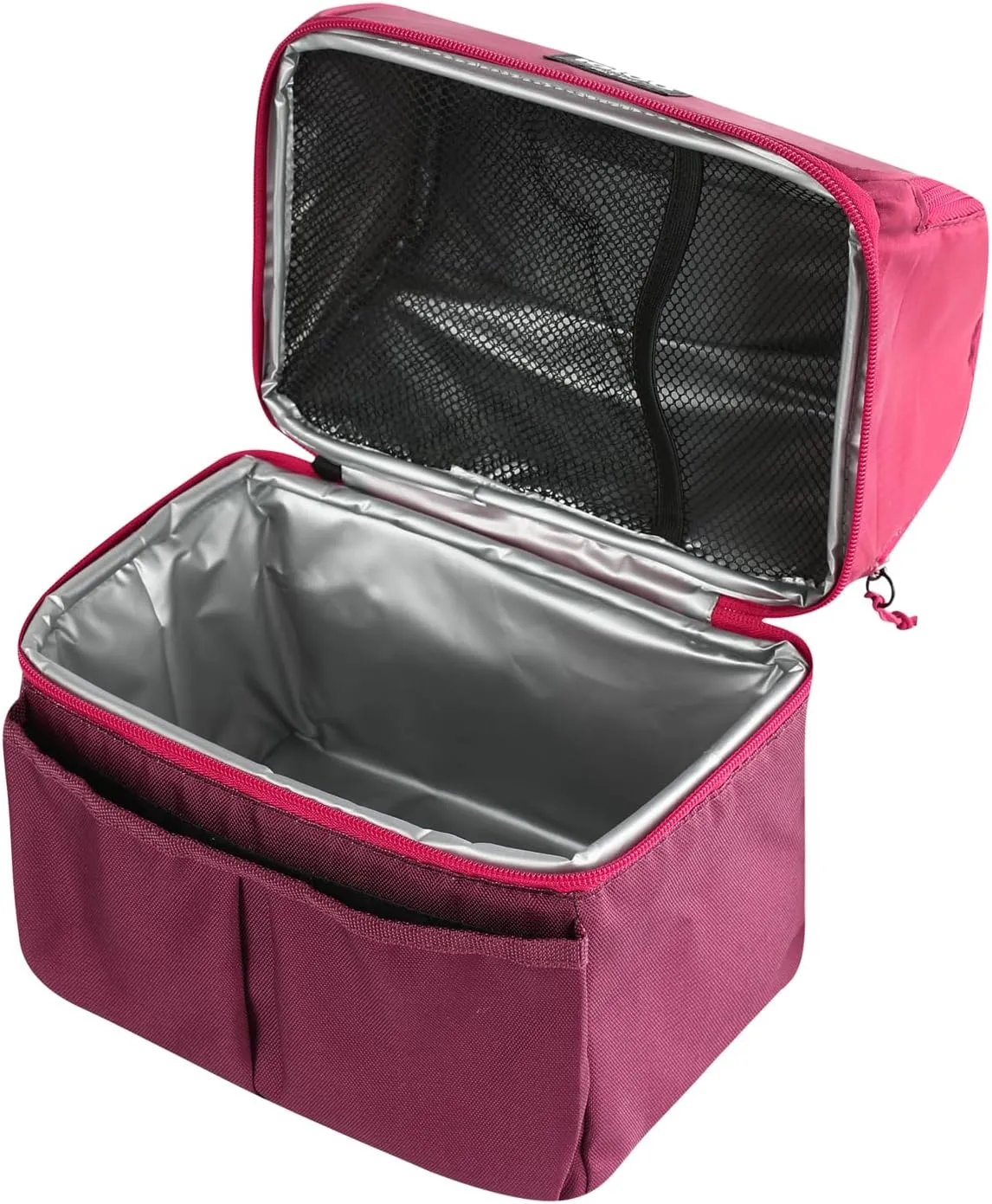 Igloo Soft Cooler Gripper Lunch Bag, Portable Dual Compartment Lunch Cooler, Insulated Lunch Box, Soft Sided Cooler Bag