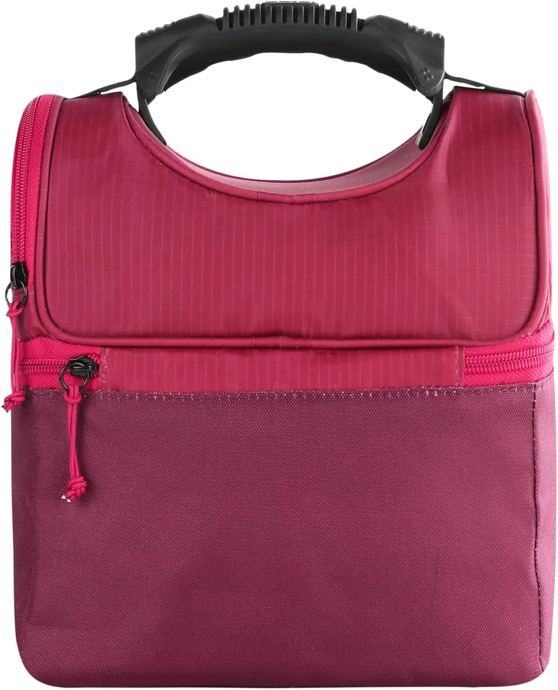 Igloo Soft Cooler Gripper Lunch Bag, Portable Dual Compartment Lunch Cooler, Insulated Lunch Box, Soft Sided Cooler Bag