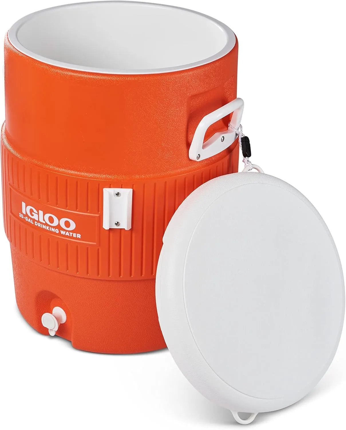 Igloo Sports Cooler Water Beverage Dispenser, Insulated 5 & 10 Gallon Water Cooler, Insulated Drink Dispenser with Spout, Portable Handwashing Stations