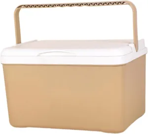 Insulated Cooler Box Hard Coolers with Handle Leakproof Ice Chest Ice Retention Cooler for Picnic Outdoor Commercial Hiking