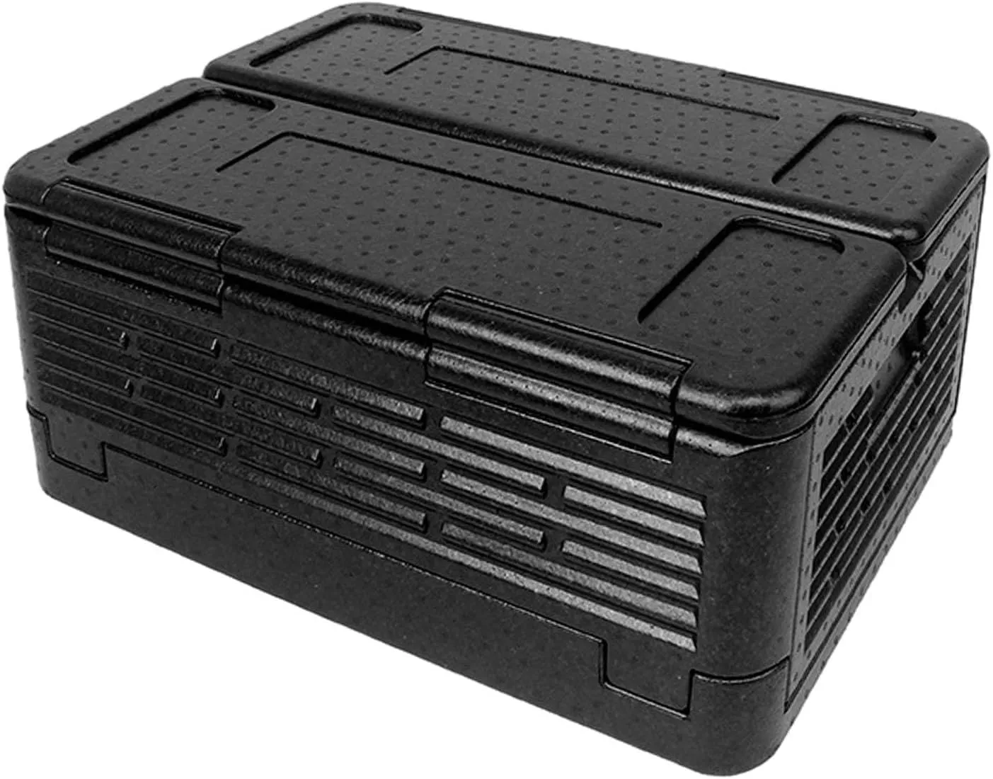 Insulated Food Cooler Foam Chest Foldable for Food and Drinks Food Delivery with Lid 60L Large Lightweight for Beach