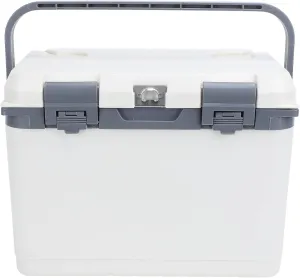 Insulated Portable Cooler, 15L Capacity Ultra Light Ice Chest Box Camping Cooler with Ice Retention, Heavy Duty Handle, Outdoor Hard Cooler for Camping, Tailgating, Beach, Picnic