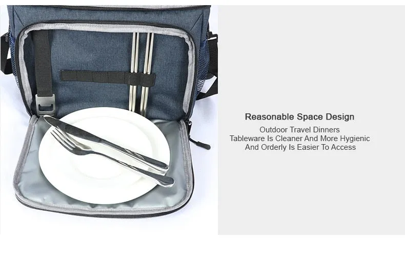 Insulated Thermal Cooler Shoulder Bag 13L