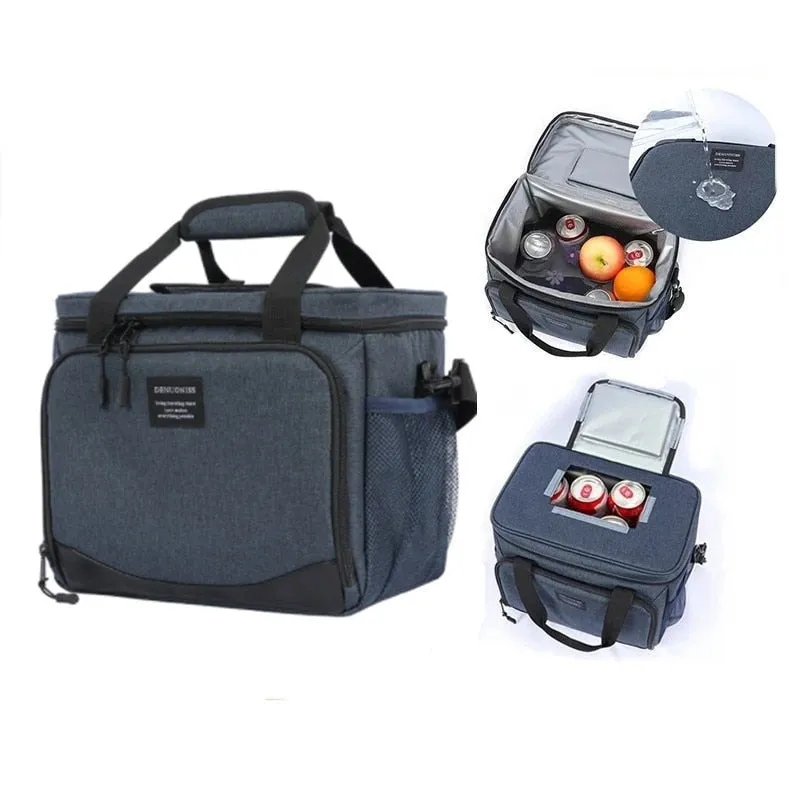 Insulated Thermal Cooler Shoulder Bag 13L