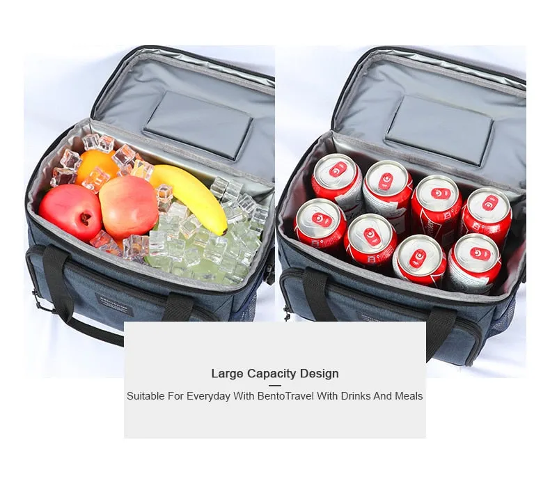 Insulated Thermal Cooler Shoulder Bag 13L