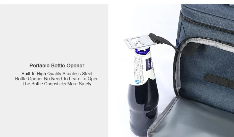 Insulated Thermal Cooler Shoulder Bag 13L