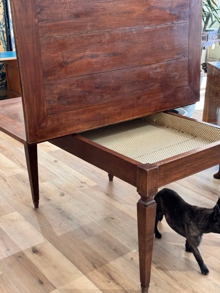 Italian Walnut Rectangular Dining Table, 19th Century, possibly earlier
