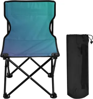 J JOYSAY Mind Crawl Gradient Portable Camping Chair Lightweight Outdoor Folding Chair for Adults Travel Chair for Outside Camping Travel Sports Hiking Beach