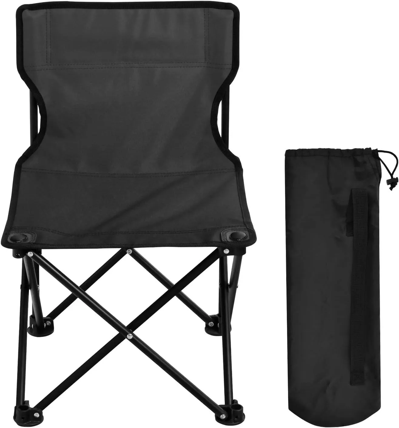 J JOYSAY Premium Dark Gradient Portable Camping Chair Lightweight Outdoor Folding Chair for Adults Lawn Chair for Outside Camping Travel Beach Hiking Sports