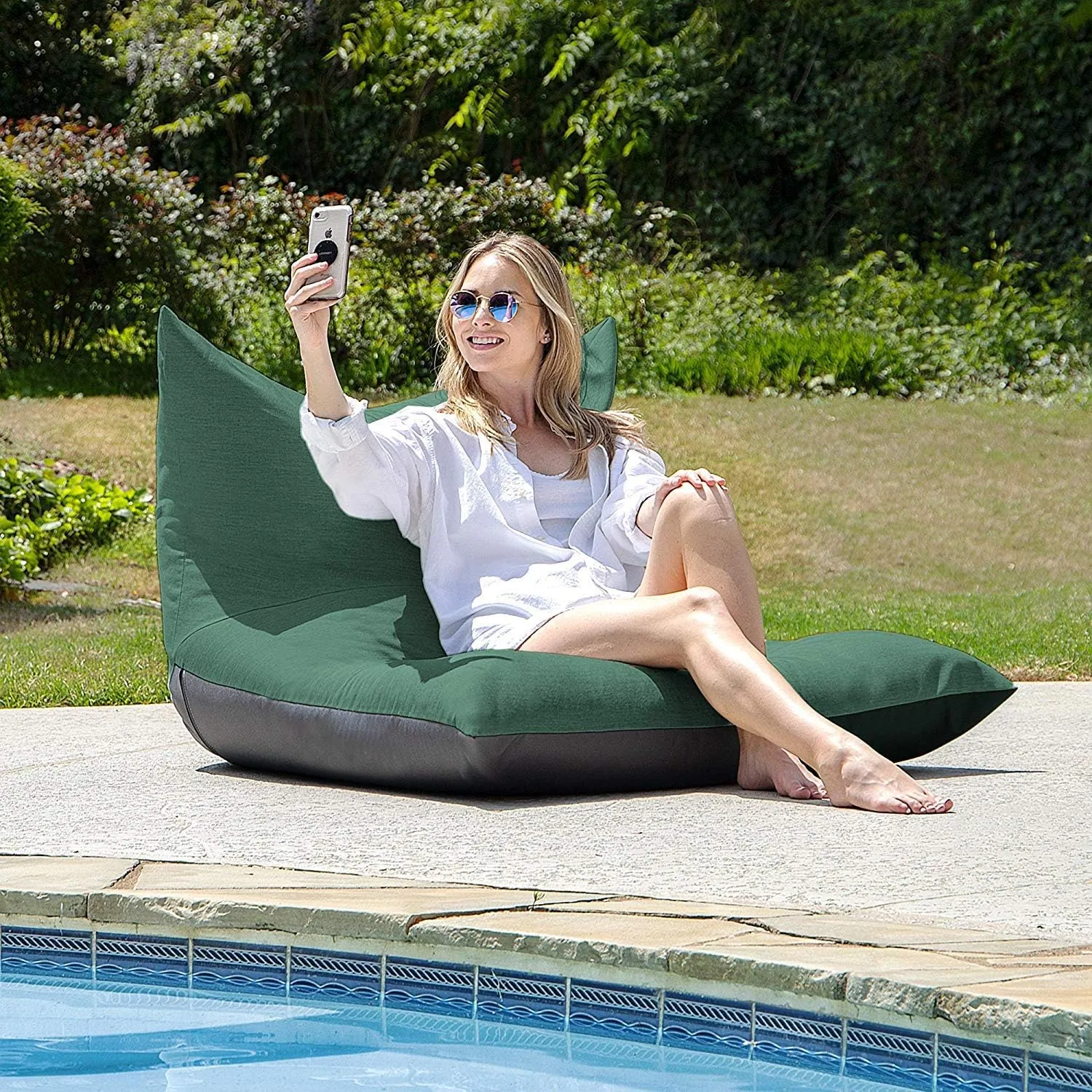 Jaxx Finster Outdoor Lounge bean bag chair, Breeze