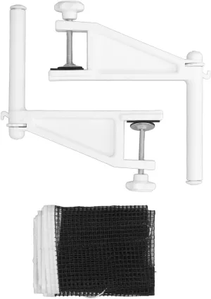 JEOZBM Table Tennis Net and Post Set, Folding Table Tennis Net, Easy Setup for Indoor Outdoor Any Table