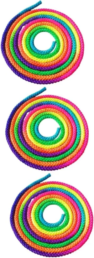 jojofuny 3pcs Rapid Rope Utility Nylon Twine Tug of War Rope for Workout Party Games and Family Fun