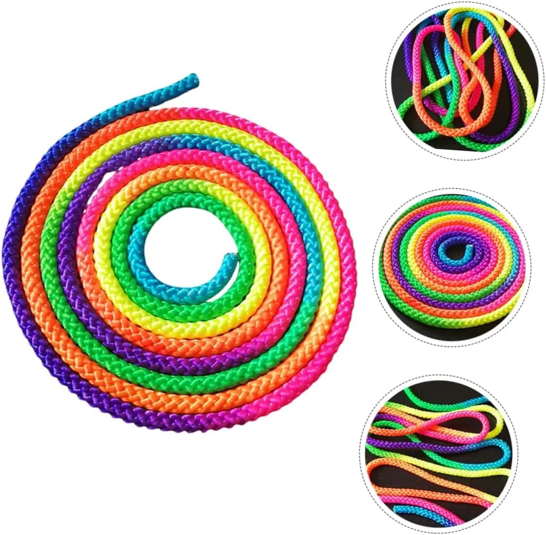 jojofuny 3pcs Rapid Rope Utility Nylon Twine Tug of War Rope for Workout Party Games and Family Fun