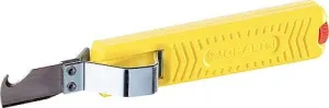 Jokari Cable Knife 28H Standard (Hook Blade, for Stripping Round Cables 8-28 mm, Adjustable Cutting Depth, Durable) 460277