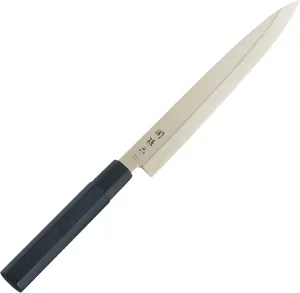 Kai Brand Seki Gold Kotobuki St Sashimi Knife 240mm Ak-1106, Black,silver