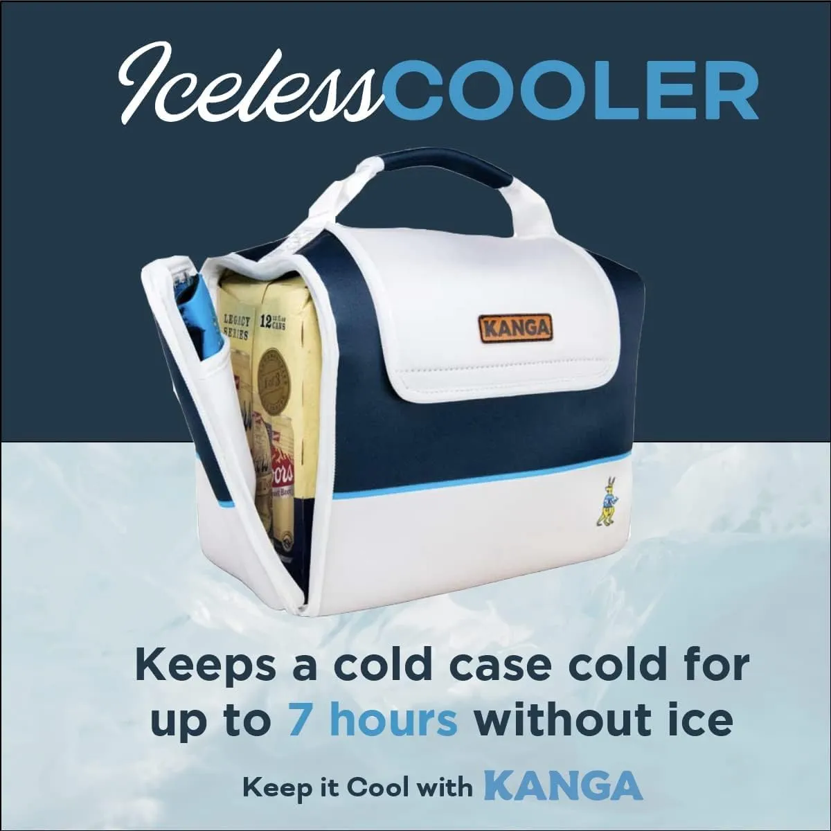 Kanga Insulated Cooler Bag - Soft Cooler Bag - Can Beer and Seltzer Drink Cooler - Insulated and Durability Tested - Kanga Kase Mate