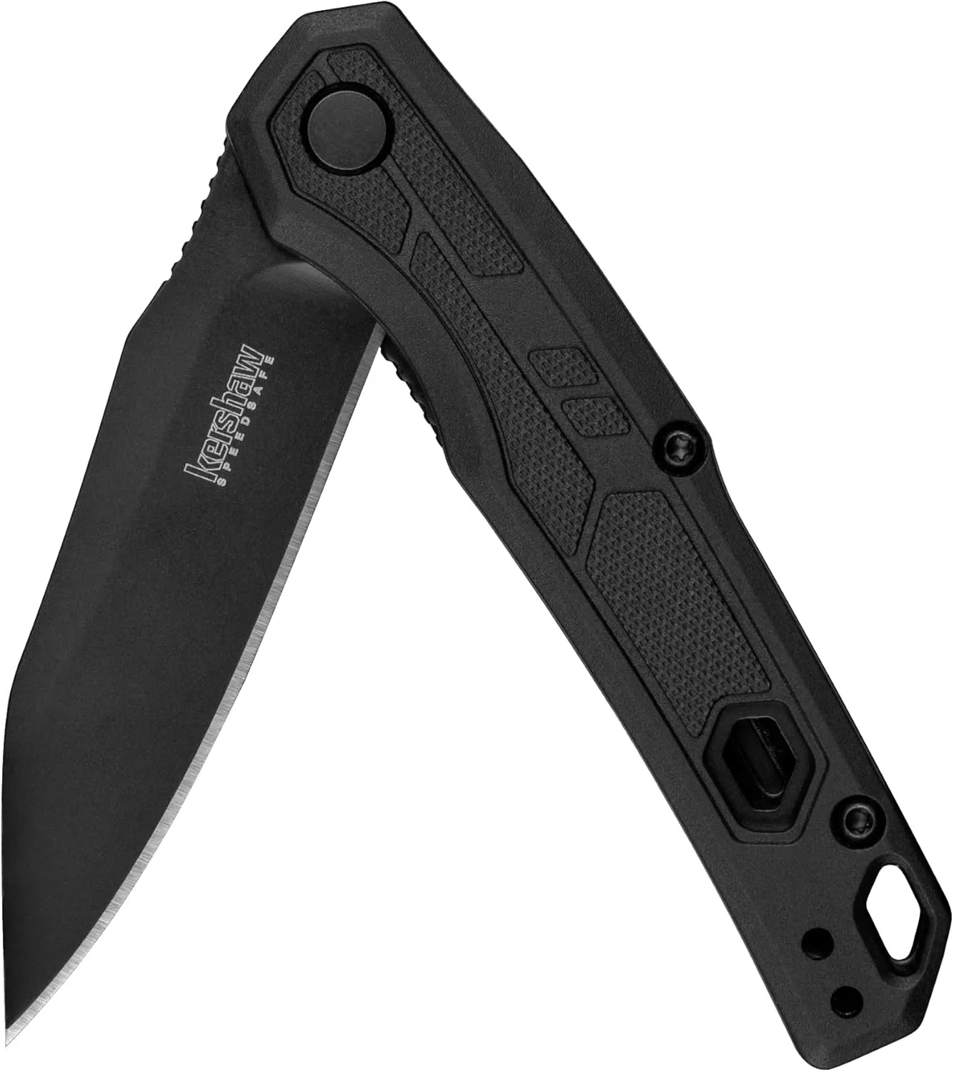 Kershaw 2.75" Tactical Pocket Knife Bundle with Smith's 2-Step Knife Sharpener for Fillet, Pocket, Hunting Knives