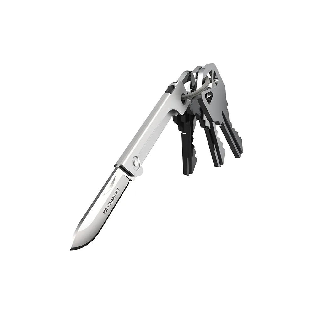 KeySmart Mini Knife - Stainless Steel