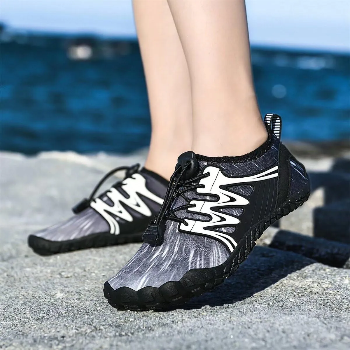 Kid's Boy Girl Soft Quick Drying Water Shoes for Swimming Surfing
