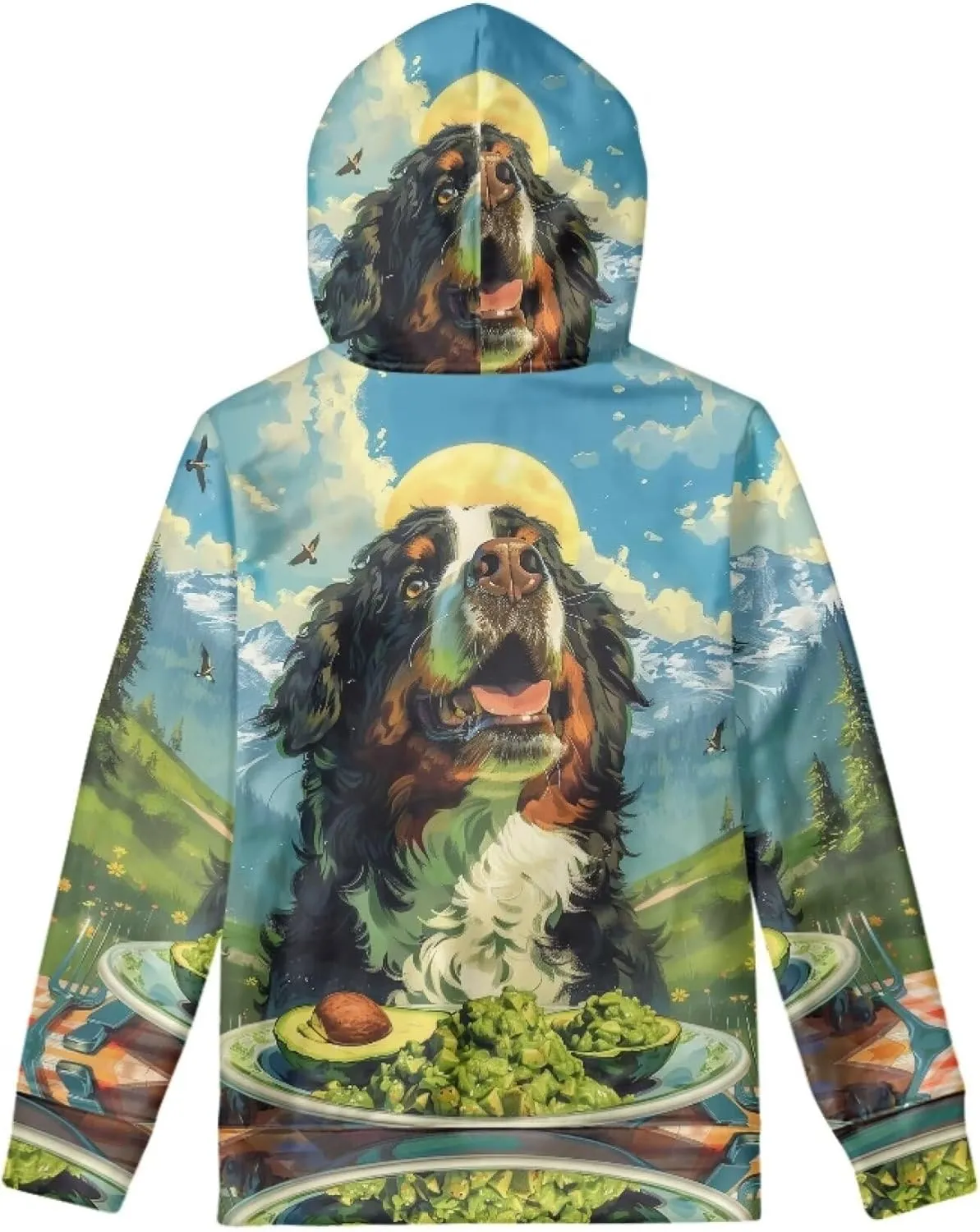 Kids Hoodie with Pocket Boys Girls Cute Graphic Pullover Sweatshirts Fall Comfy Long Sleeve Spring Hooded Tops
