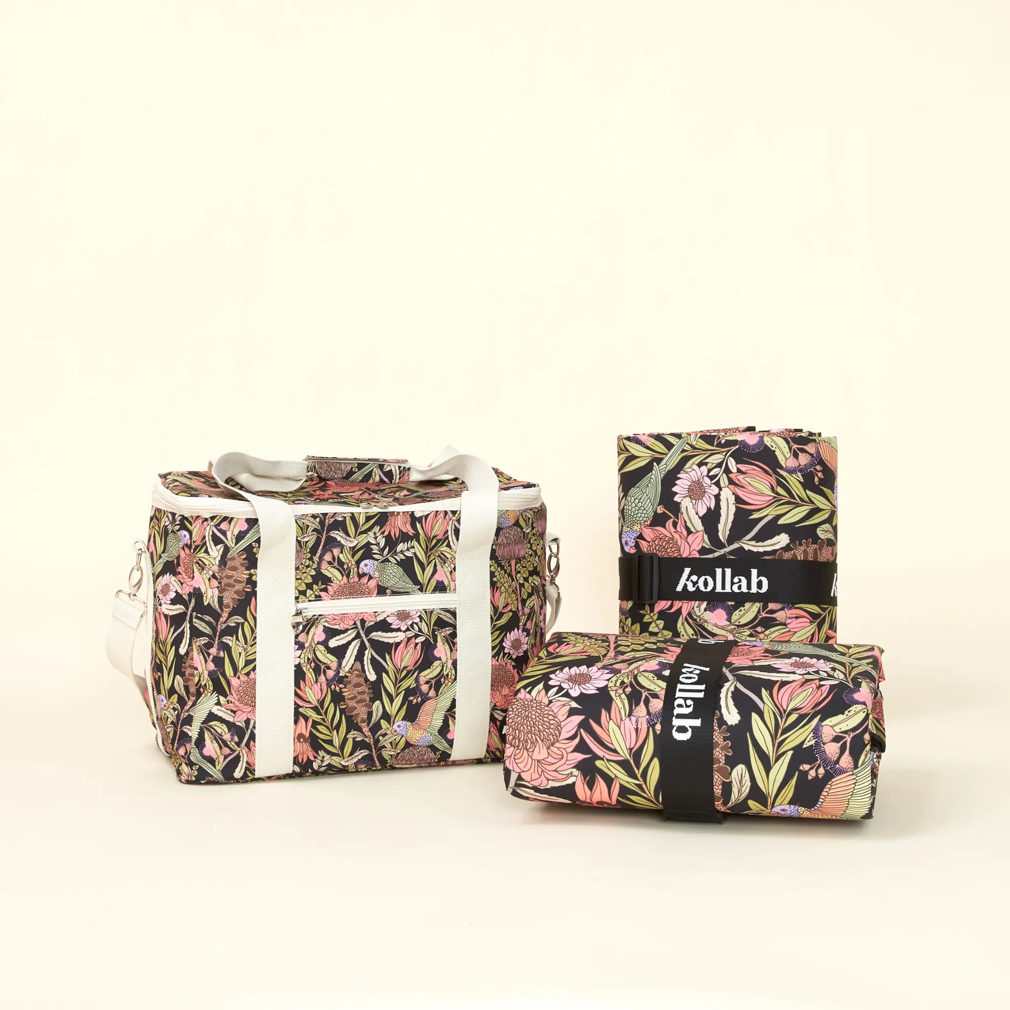 Kollab | Holiday Picnic Bag | Native Rosella