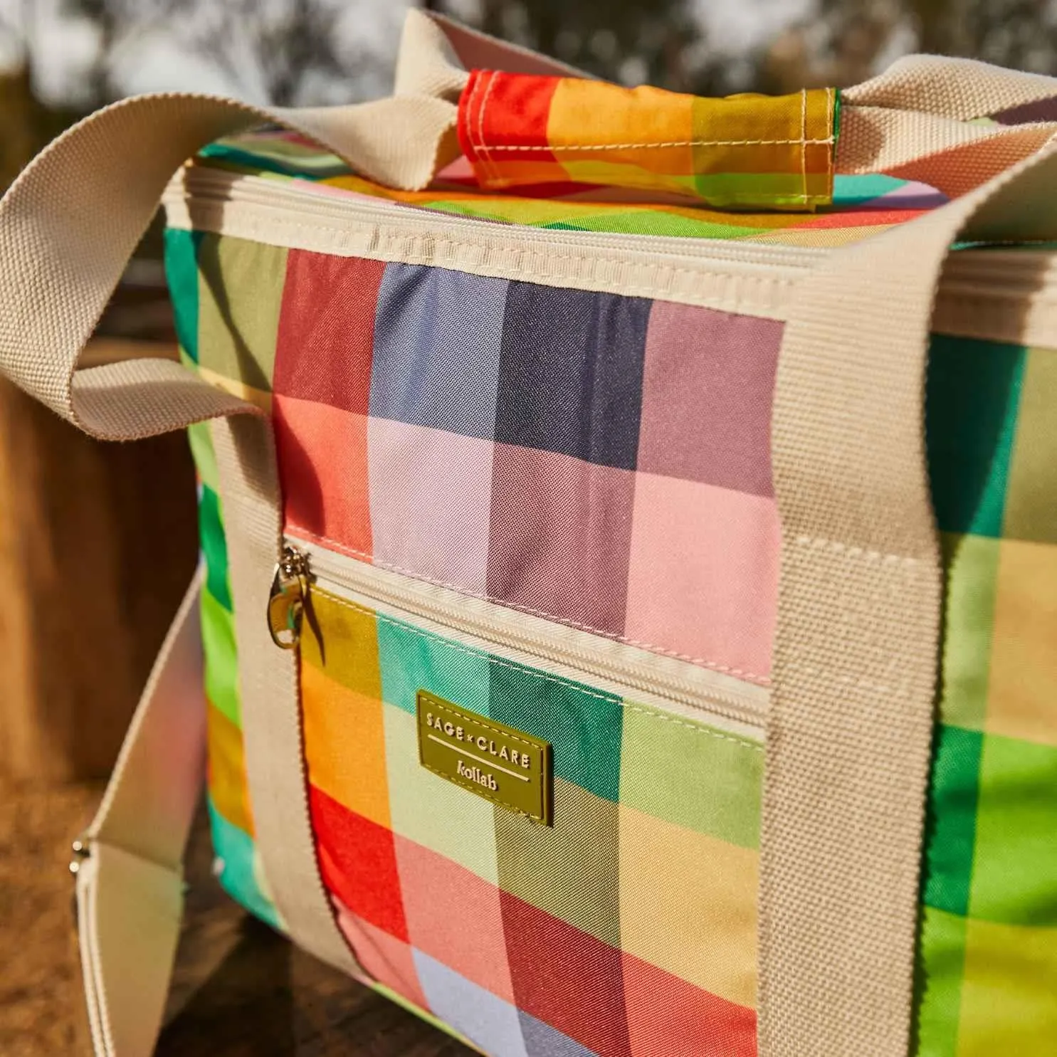 Kollab | Holiday Picnic Bag | Sage & Clare x Kollab Aida