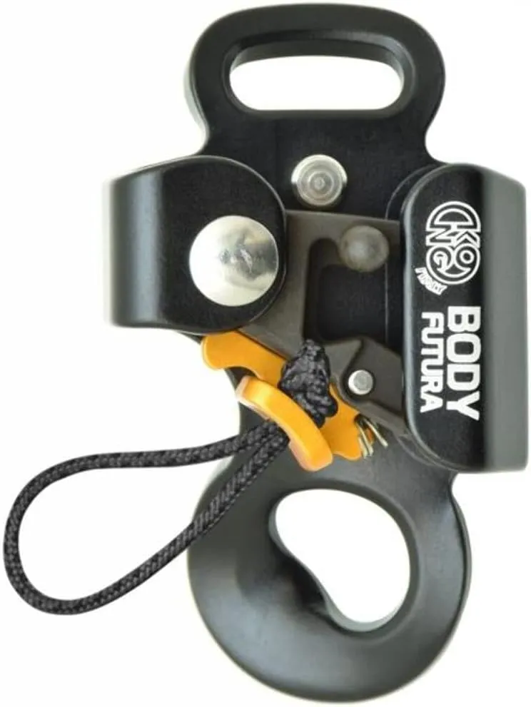 Kong Italy - Futura Body Ultra-Light Chest Rope Clamp - Black