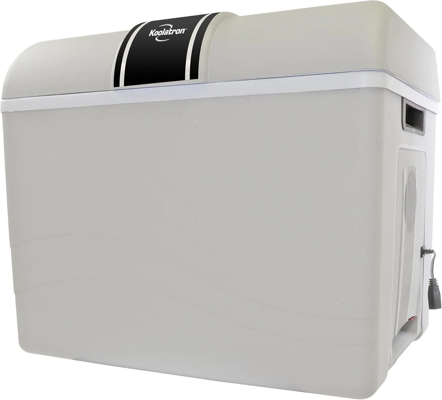 Koolatron 45 qt Portable Cooler - Electric Cooler for Car, Camping, Travel, 12 V Insulated Hard Sided Refrigerator for Vehicle, Boat, Truck, Warming & Cooling, Cools Drinks,Food for Road Trip.
