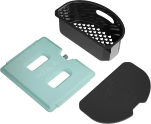 KULA by Bote Hard Shell MAGNEPod Cooler Accessory Kit for Travel Ice Pack Chest Divider Portable Cutting Board Food Basket for Kula 10 Gallon Insulated Outdoor Carry Cooler