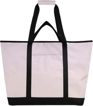 Large Insulated Cooler Bag Hot or Cold Carrier Collapsible Leak Proof Insulated Bag with Handles for Beach Travel Picnics Gradients