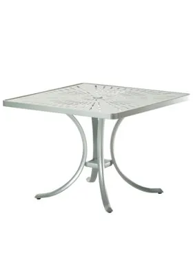 La'Stratta 36" Square Dining Umbrella Table by Tropitone