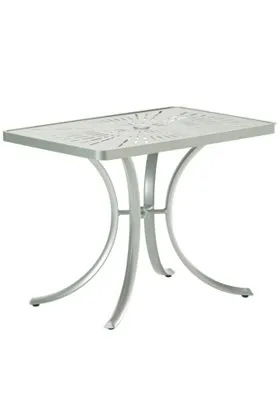 La'Stratta 36" x 24" Rectangular Umbrella Table by Tropitone