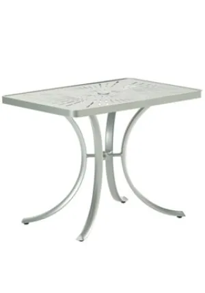 La'Stratta 36" x 24" Rectangular Umbrella Table by Tropitone