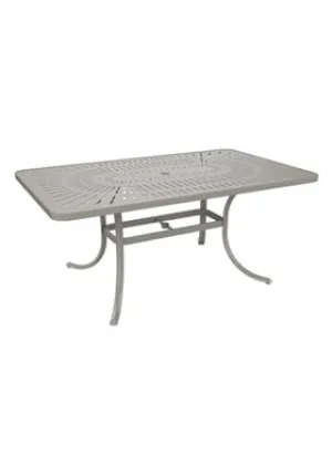 La'Stratta 66" x 40" Rectangular Umbrella Dining Table by Tropitone