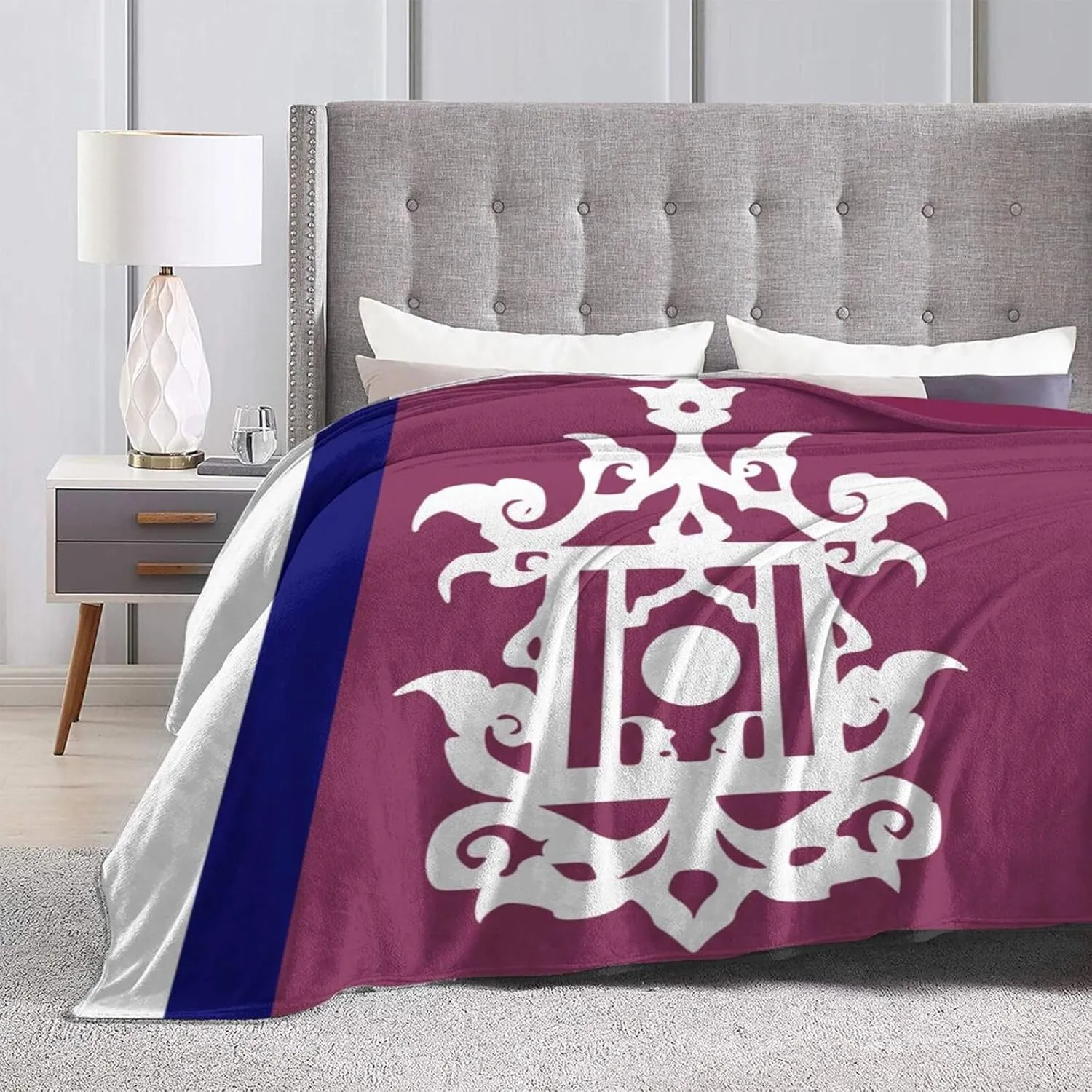 Late 19th Century Flag of Sulu Throw Blanket for Couch 60"x50" Super Soft Cozy Sofa Chair Bed Blanket Flannel Throw Blankets