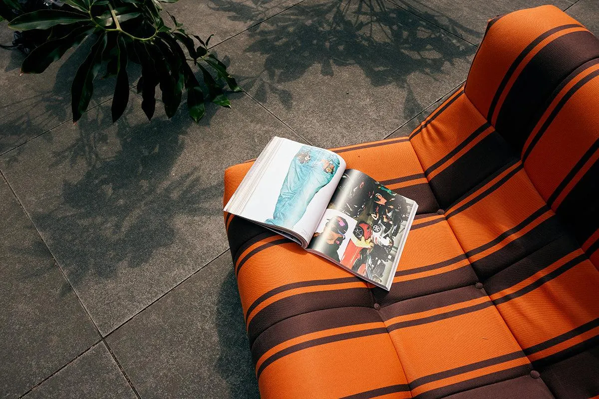 Lazy Retro Outdoor Lounge Chair