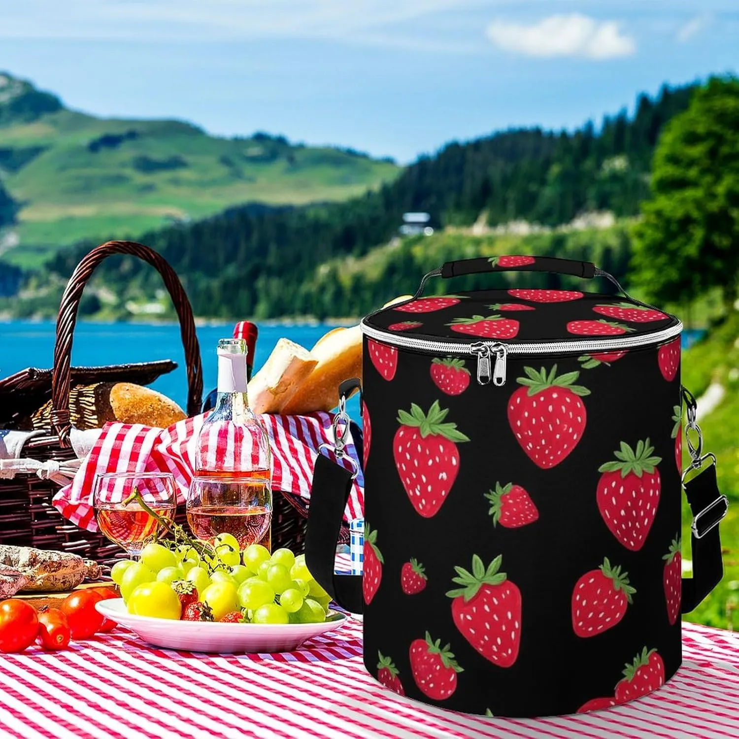 Leak-Proof Cooler Backpack for Women and Men, Small Insulated Outdoor Ice Chest