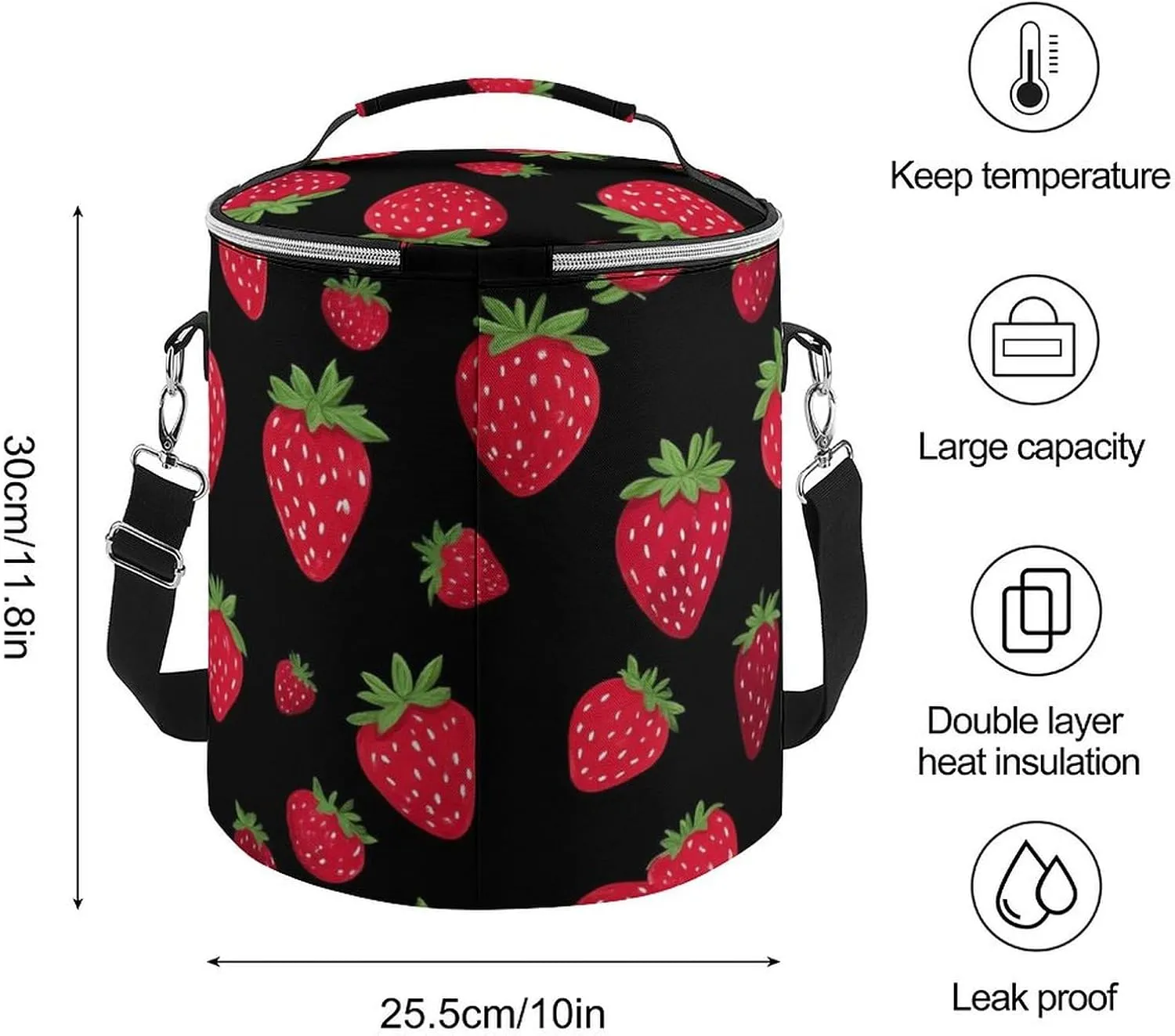 Leak-Proof Cooler Backpack for Women and Men, Small Insulated Outdoor Ice Chest