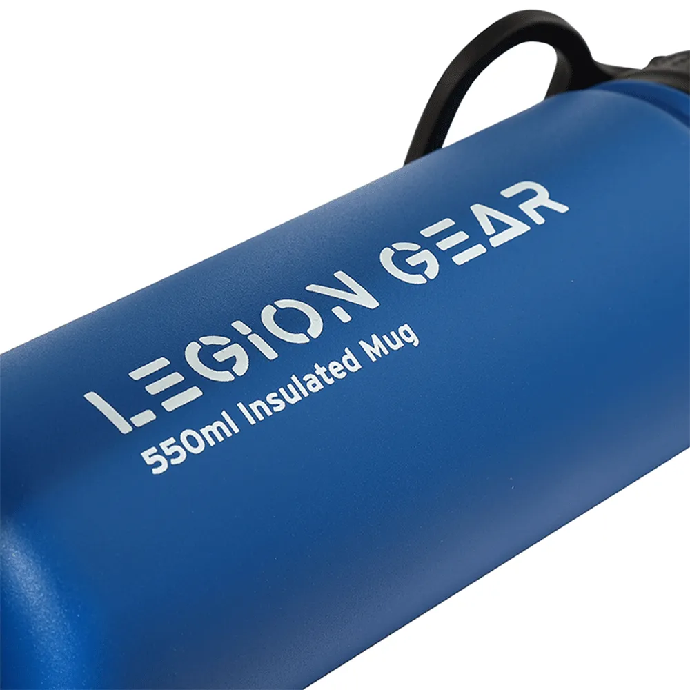 Legion Gear Insulated Cooler Bag & Bottle Bundle - Blue