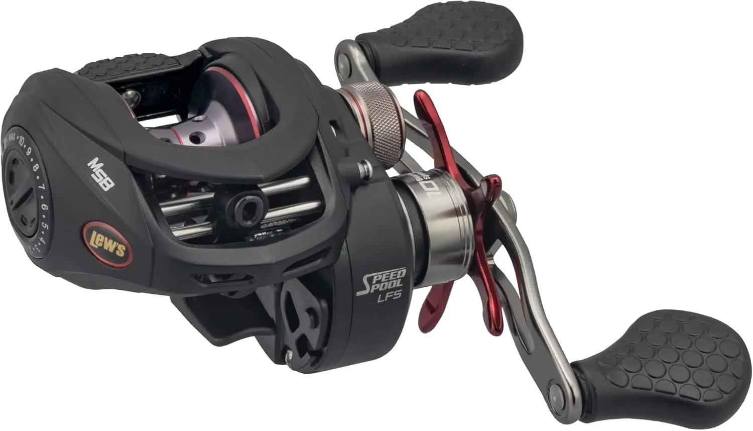 Lew's Tournament MP Speed Spool LFS Baitcast Fishing Reel, Aluminum Frame, Premium 10 Stainless Steel Ball Bearings
