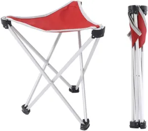 Lightweight and Lightweight Folding Chair Outdoor Camping Folding Stool 1680D Oxford Cloth 7050 Aviation Aluminum with Storage Bag
