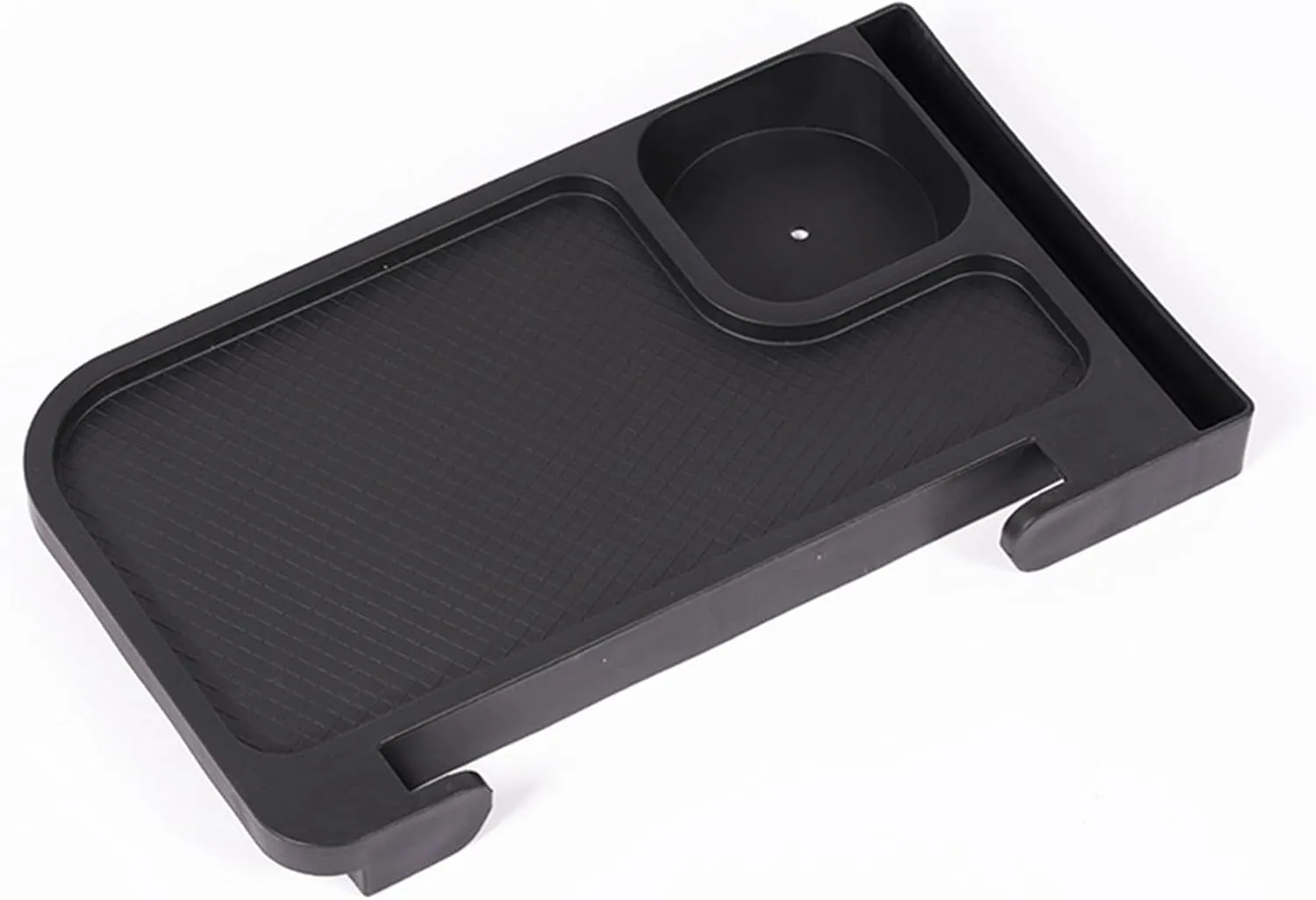 Lightweight Clip On Tray for Chairs, Keep Your Belongings Within Reach (Black)