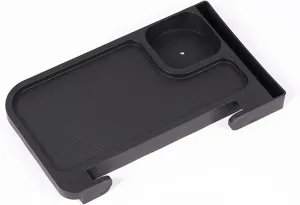 Lightweight Clip On Tray for Chairs, Keep Your Belongings Within Reach (Black)