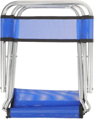 Lightweight Portable Folding Chair Durable Fishing Stool Compact for Outdoor Use Sports Events Random Color