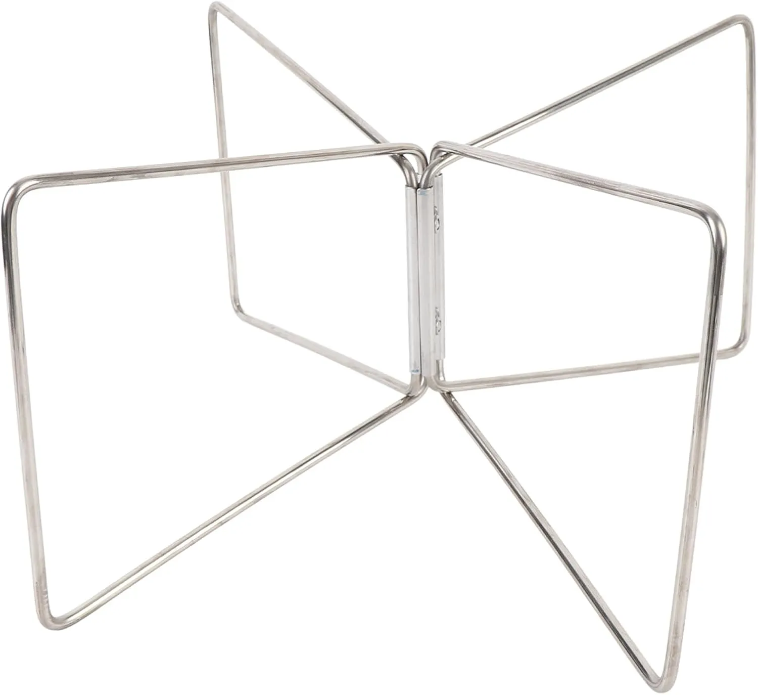 Luggage Rack, Stainless Steel Foldable Cooler Stand Silver Folding Cooler Stand Frame With Storage Bag And Fixing Accessories Universal Stand Cooler For Outdoor Camping