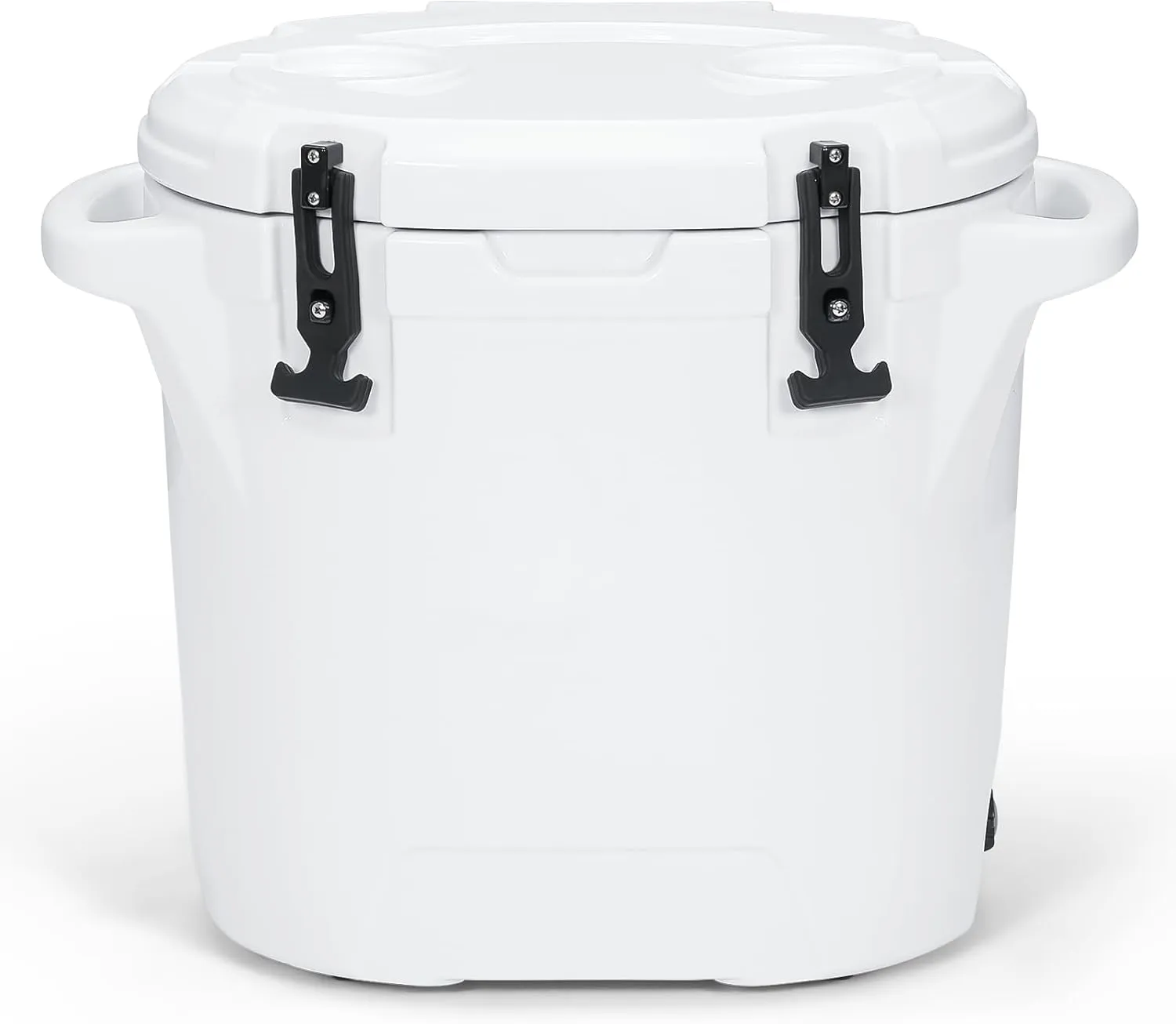 Magshion Portable Beach Cooler Buckets, 26qt Camping Small Hard Cooler with Efficient Drain, 5-7 Days Ice Retention, Leak-Proof and Made of LLDPE, for Picnics, Traveling and BBQ