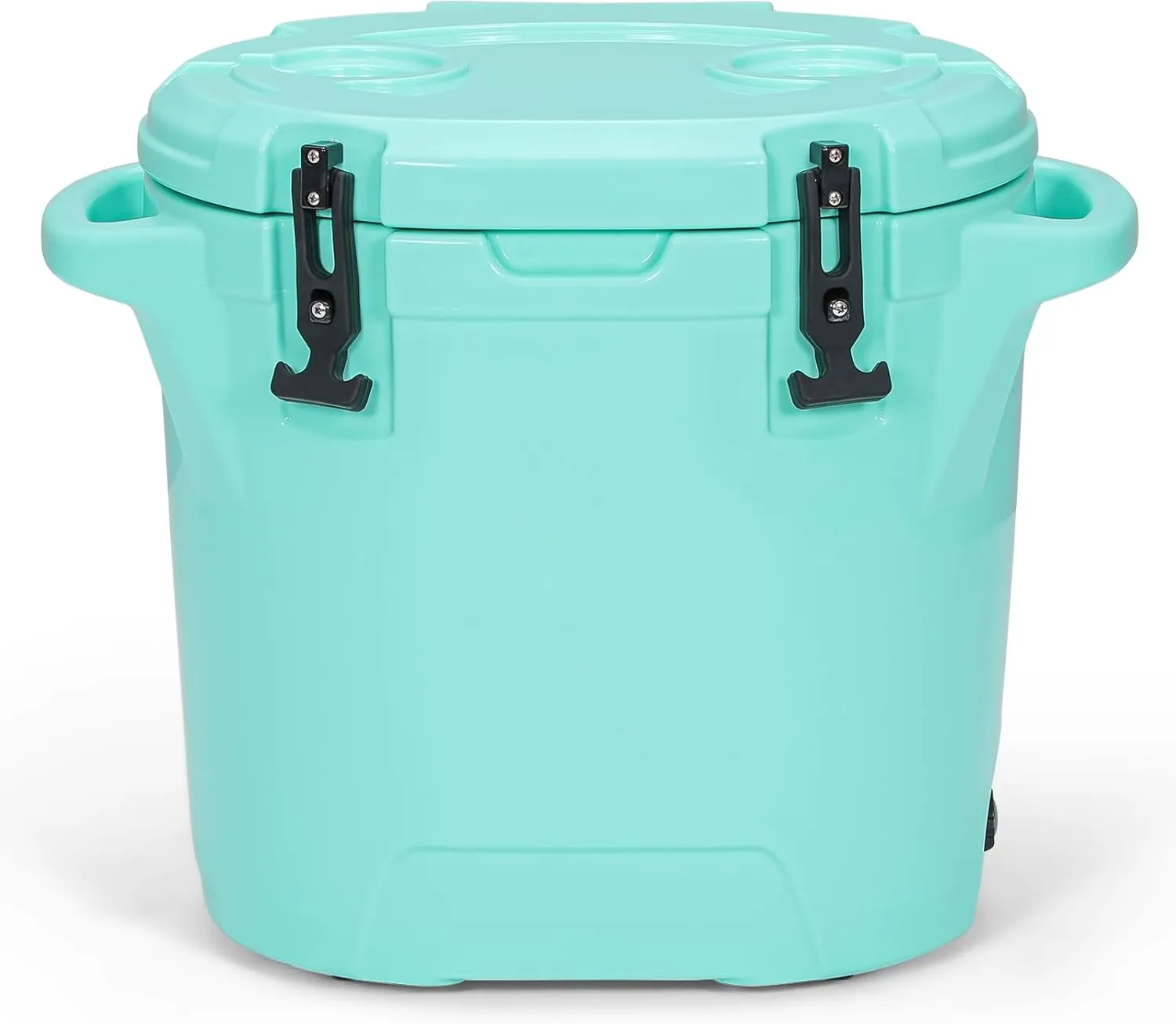 Magshion Portable Beach Cooler Buckets, 26qt Camping Small Hard Cooler with Efficient Drain, 5-7 Days Ice Retention, Leak-Proof and Made of LLDPE, for Picnics, Traveling and BBQ