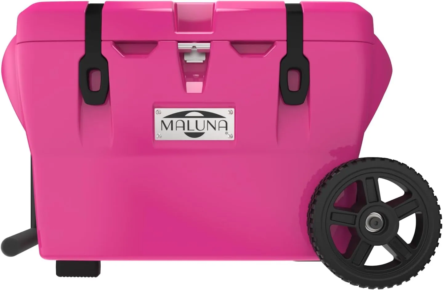 Maluna 40 Quart Wheeled Hard Cooler| Rotomolded | Insulated Portable Ice Chest Box for Drinks, Beverages, Beach, Camping, Picnic, Hunting, Fishing, Boating | Made in USA
