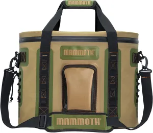 Mammoth Highlander 30 Quart Flip Lid Soft Cooler | Waterproof, Puncture & Tear-Resistant Soft Ice Chest, One Size
