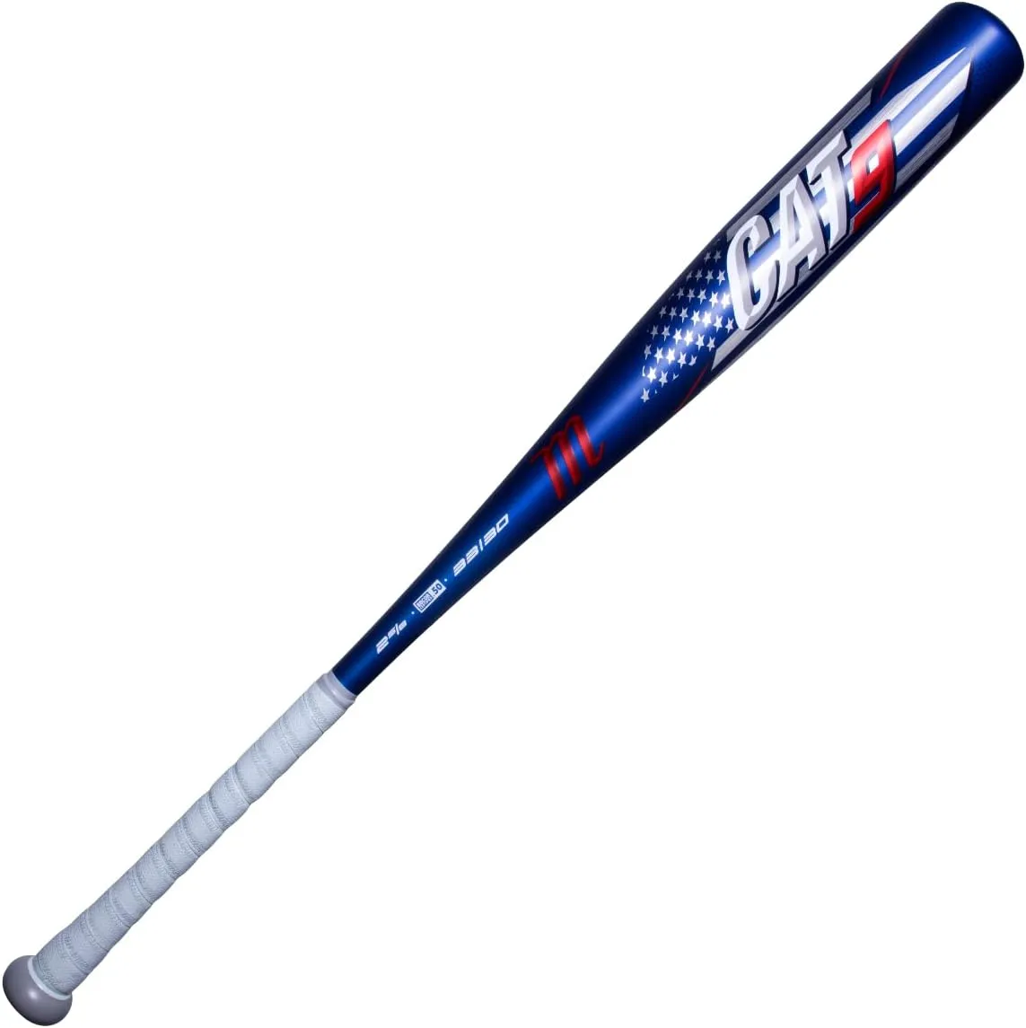 Marucci CAT9 Pastime -3 BBCOR Metal Baseball Bat, 2 5/8" Barrel